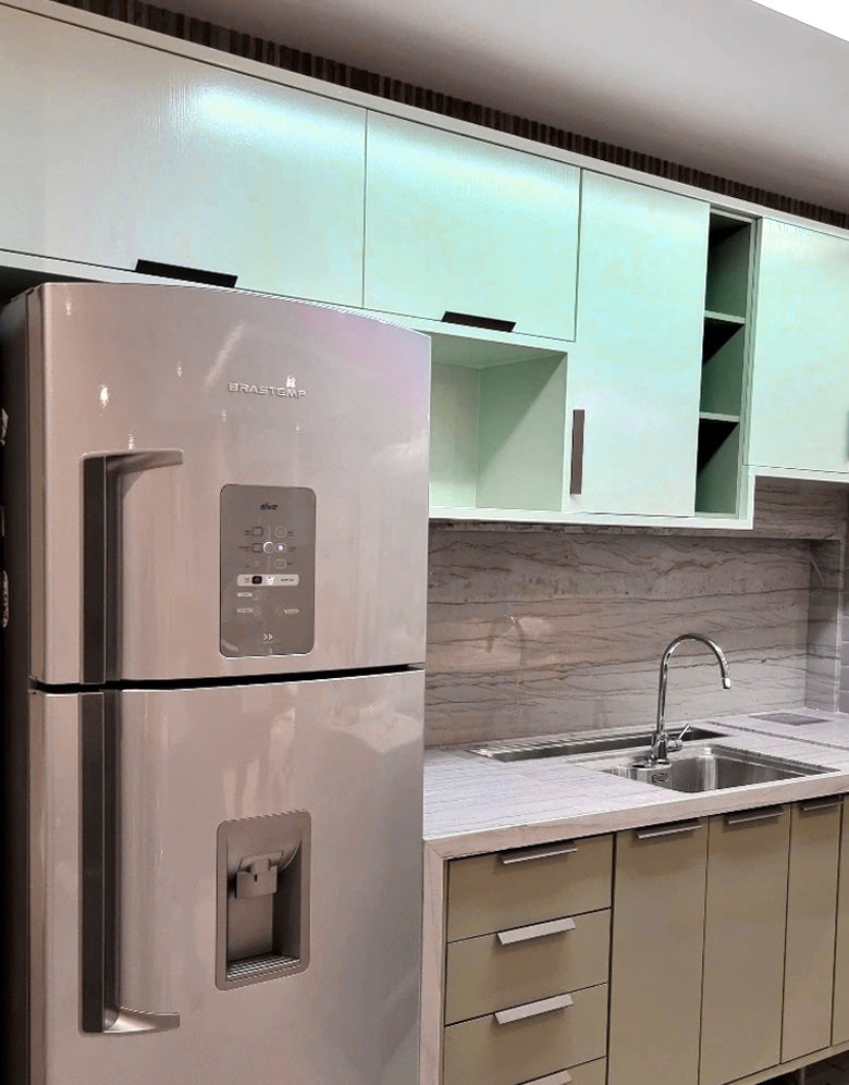 Adesivo de Envelopamento Verde Menta Brilho