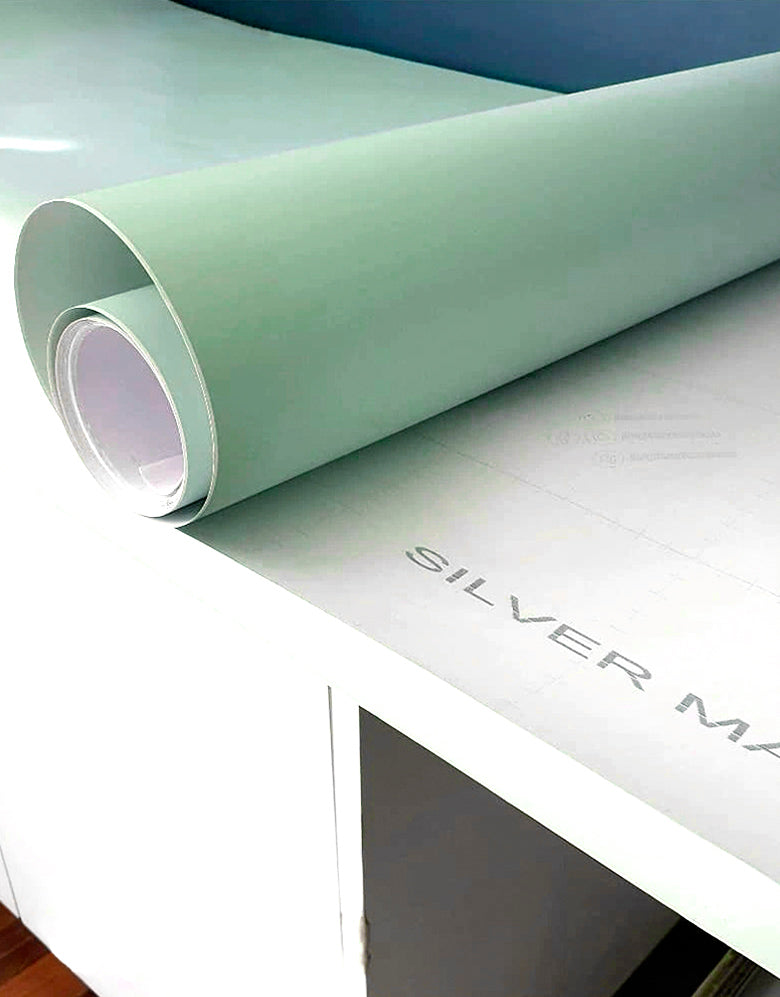 Adesivo de Envelopamento Verde Menta Brilho