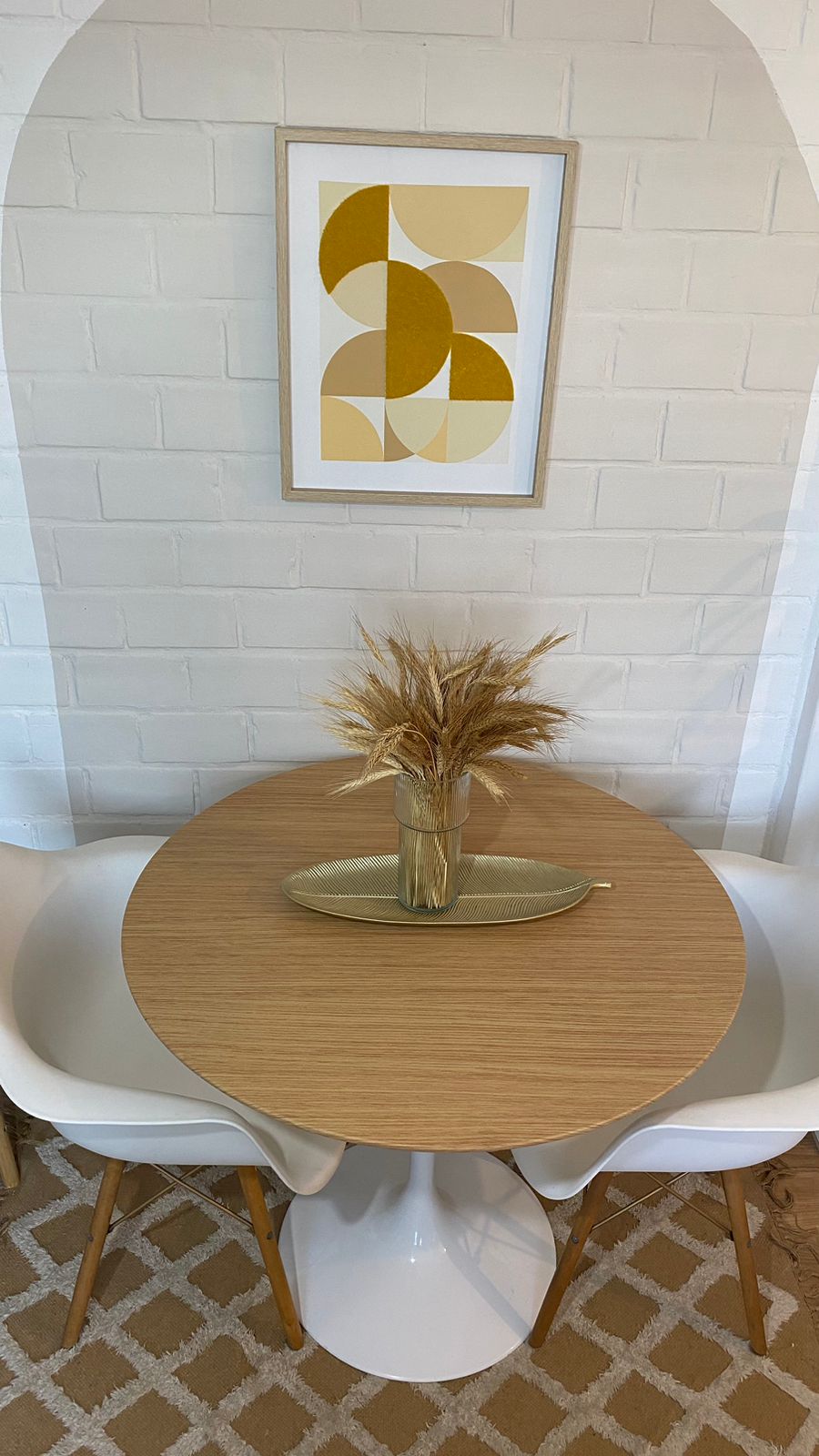 Adesivo para Mesa Madeira Carvalho Ariel