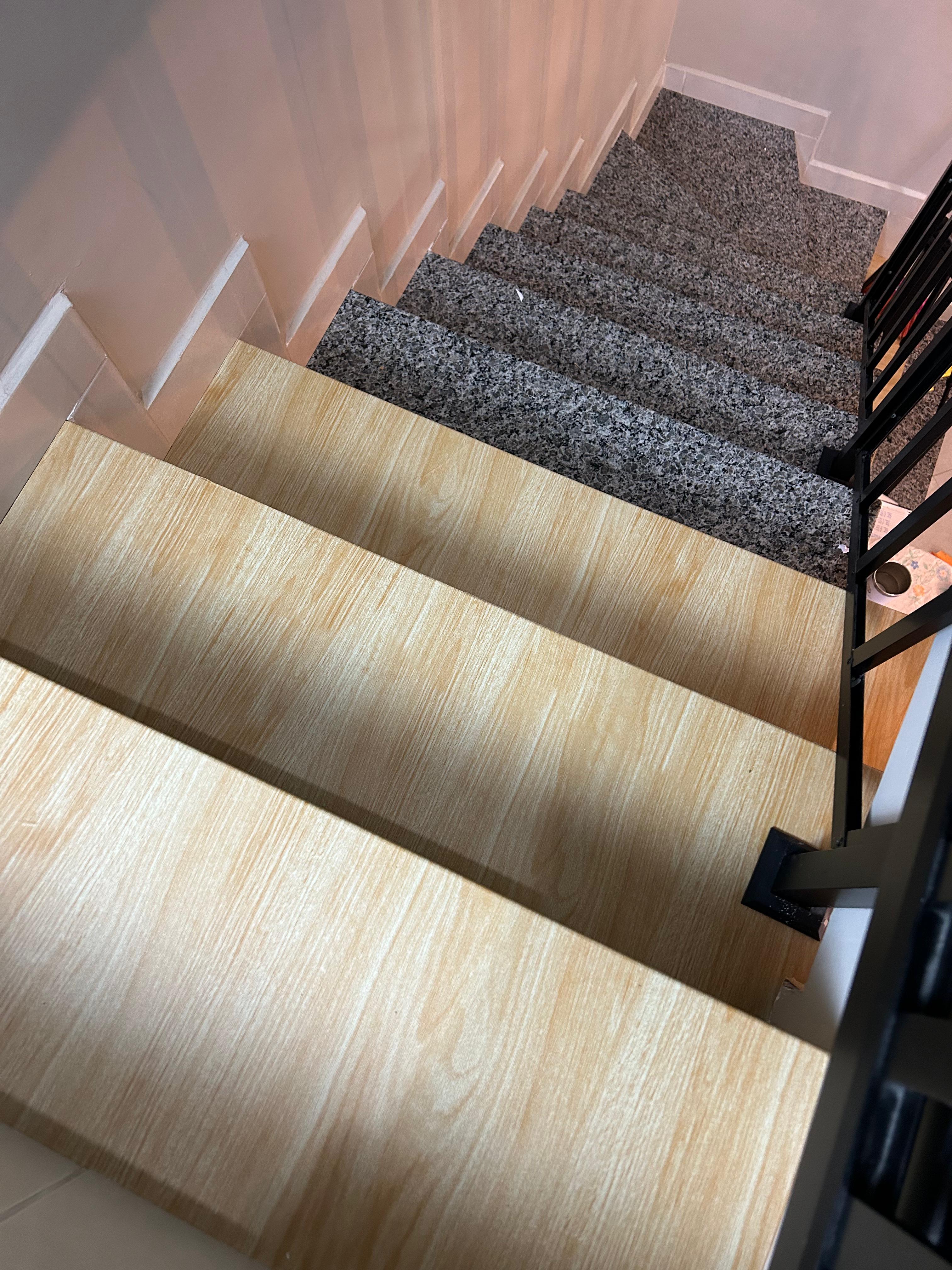 Adesivo para Piso Texturizado Madeira Clássica Marfim