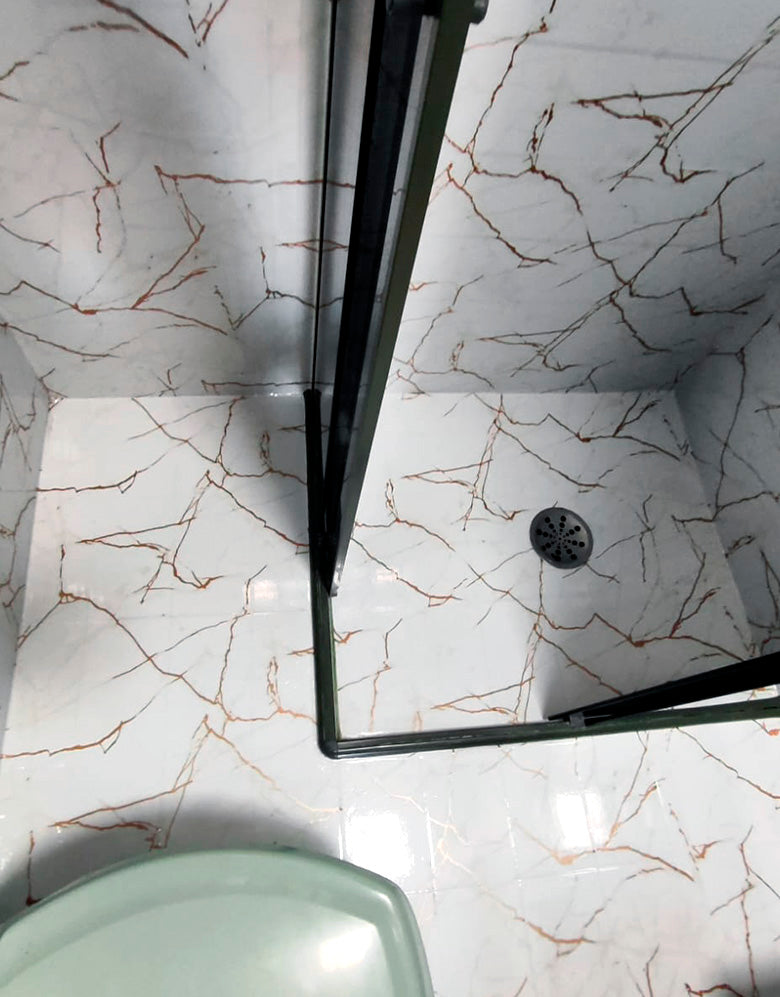 Revestimento Adesivo Mármore Calacatta Oro Brilho