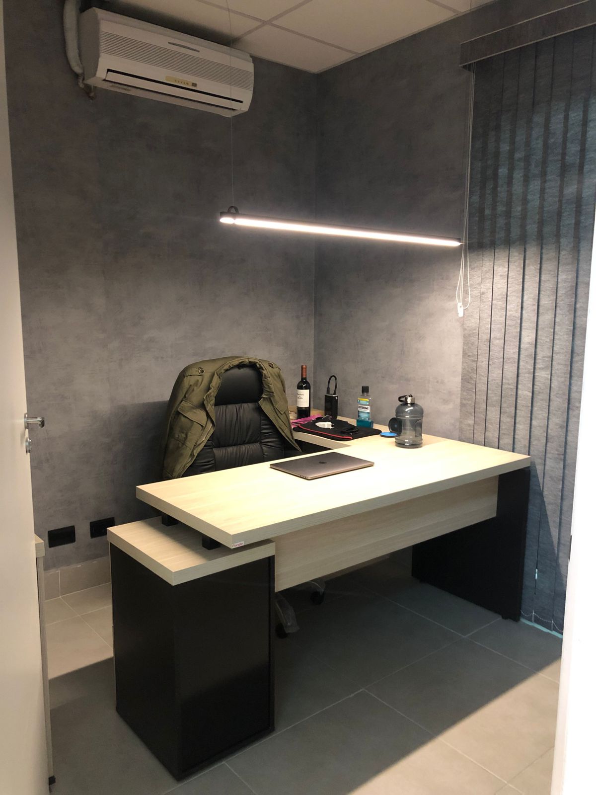 Papel de Parede Adesivo Cimento Queimado