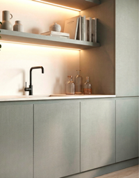 Revestimento Adesivo Telado Linen Crômio