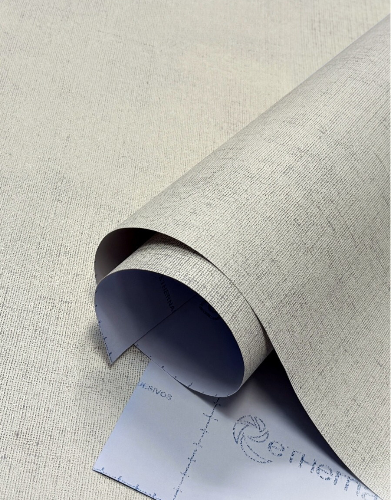 Papel de Parede Texturizado Linho Palha