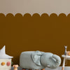 Papel de Parede Adesivo Meia Parede Cerquinha Chocolate