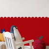 Papel de Parede Adesivo Meia Parede Cerquinha Tomate