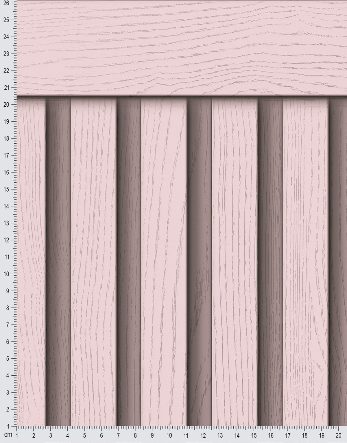 Papel de Parede Adesivo Meia Parede Ripado Ballet