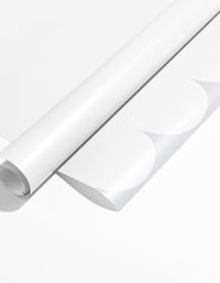 Papel de Parede Adesivo Meia Parede Cerquinha Branco