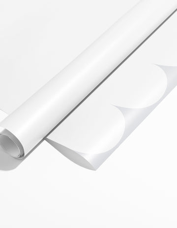 Papel de Parede Adesivo Meia Parede Cerquinha Branco