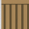 Papel de Parede Adesivo Meia Parede Ripado Cappuccino