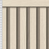 Papel de Parede Adesivo Meia Parede Ripado Creme