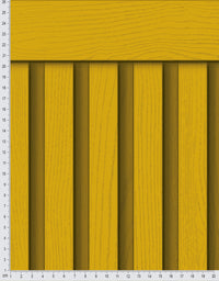 Papel de Parede Adesivo Meia Parede Ripado Golden