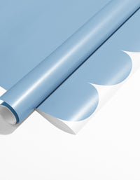 Papel de Parede Adesivo Meia Parede Cerquinha Jeans