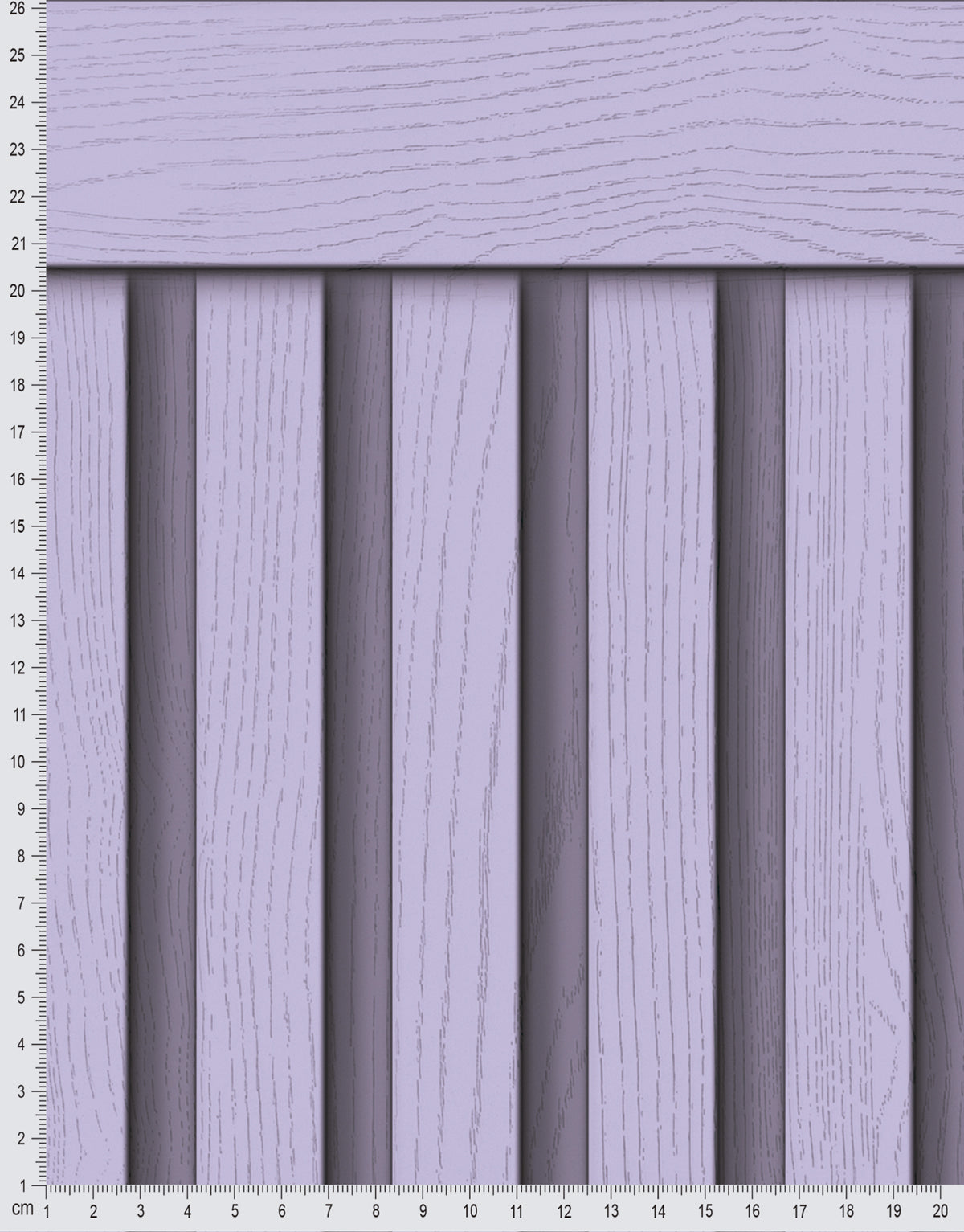 Papel de Parede Adesivo Meia Parede Ripado Lavanda