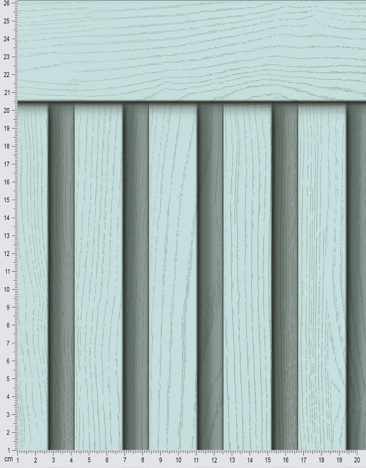 Papel de Parede Adesivo Meia Parede Ripado Marine
