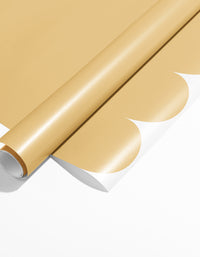 Papel de Parede Adesivo Meia Parede Cerquinha Pêssego
