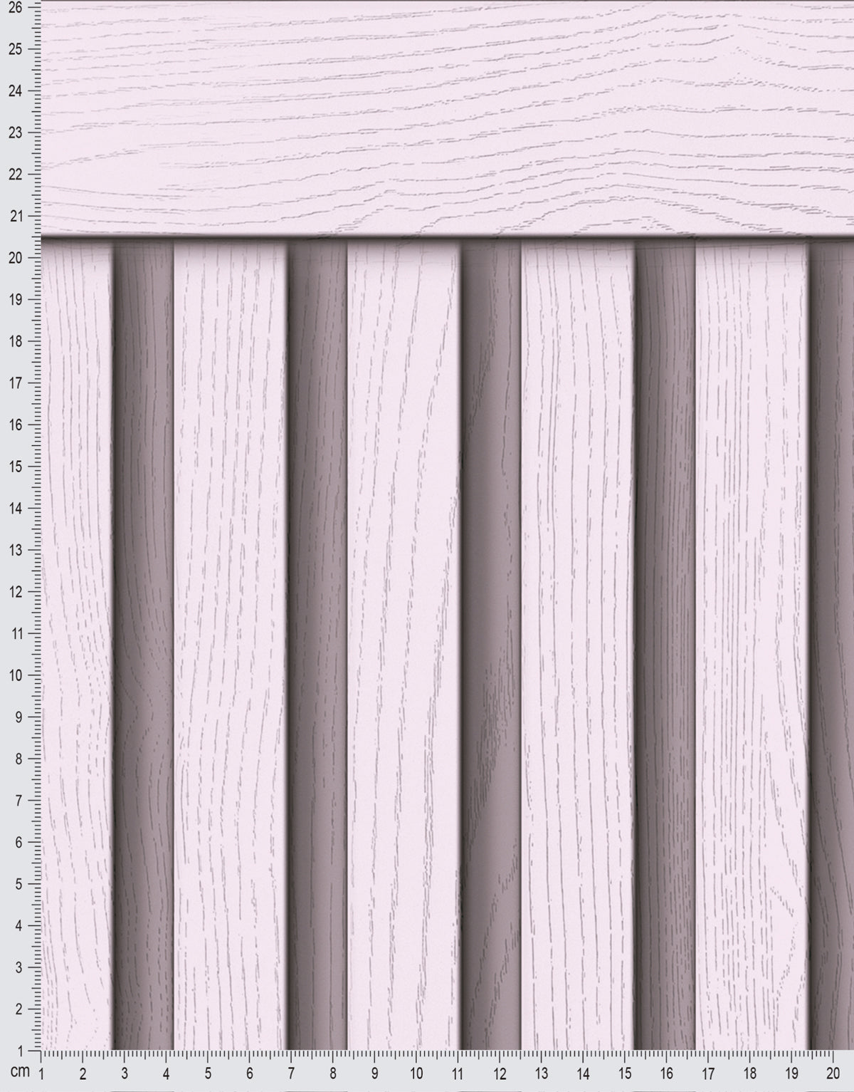 Papel de Parede Adesivo Meia Parede Ripado Quartzo