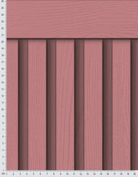 Papel de Parede Adesivo Meia Parede Ripado Rosê
