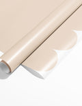 Papel de Parede Adesivo Meia Parede Cerquinha Salmão