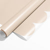 Papel de Parede Adesivo Meia Parede Cerquinha Salmão