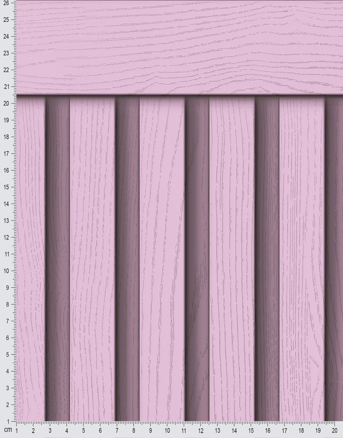Papel de Parede Adesivo Meia Parede Ripado Tutti Frutti