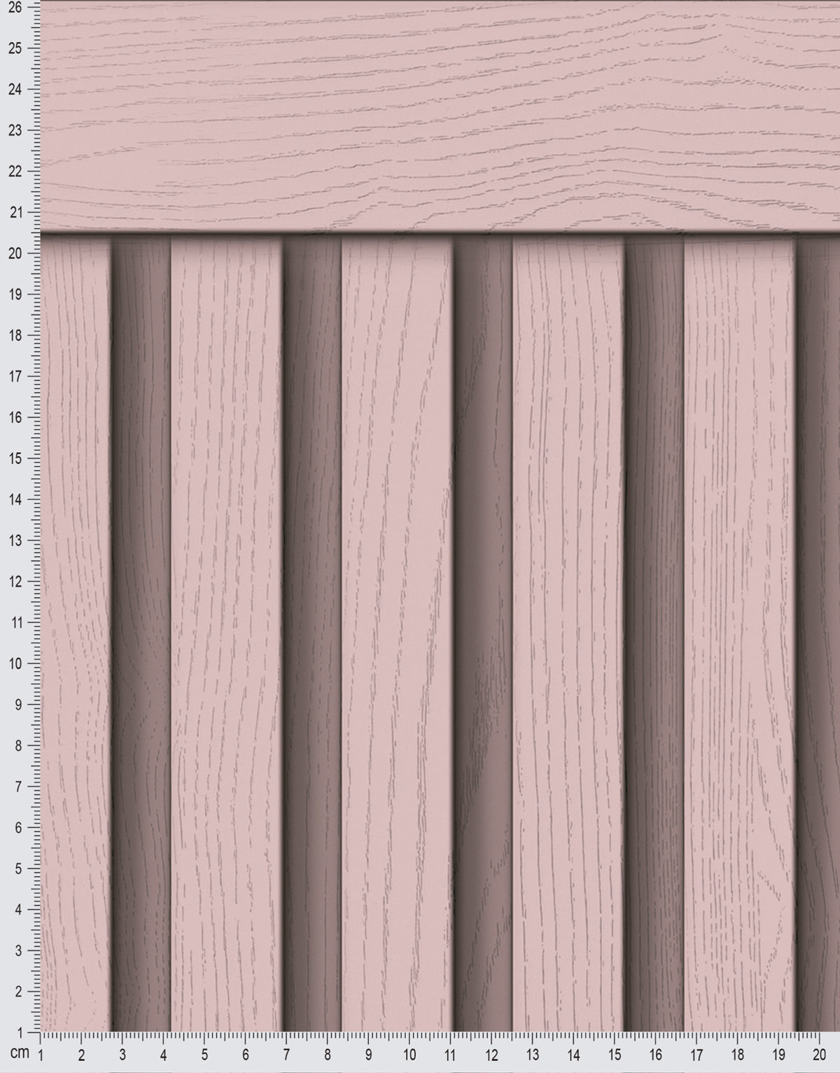 Papel de Parede Adesivo Meia Parede Ripado Vintage
