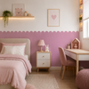 Papel de Parede Adesivo Meia Parede Cerquinha Mauve
