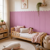 Papel de Parede Adesivo Meia Parede Cerquinha Mauve