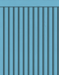 Papel de Parede Adesivo Meia Parede Ripado Jeans