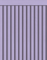 Papel de Parede Adesivo Meia Parede Ripado Lavanda