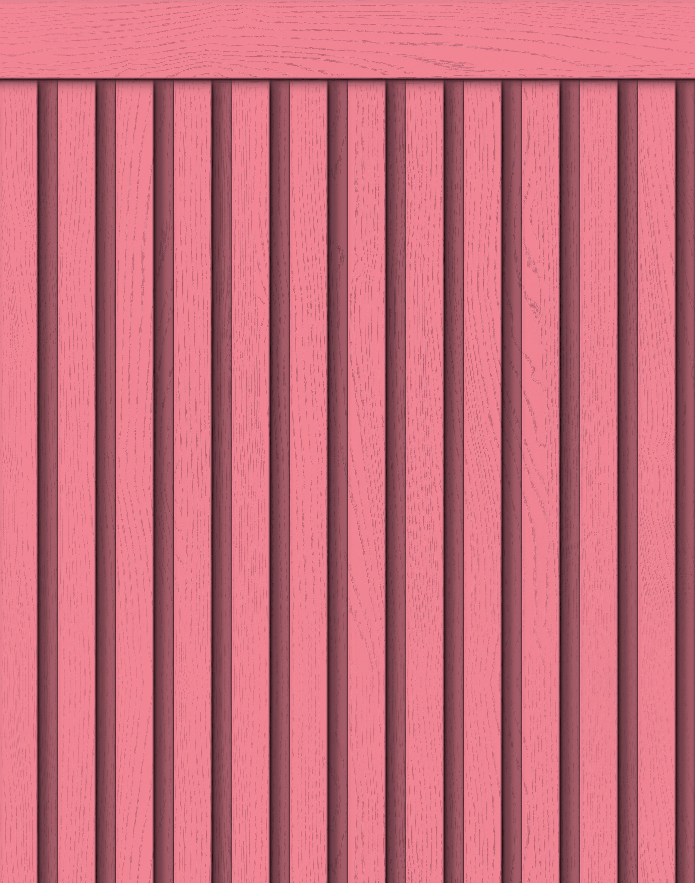 Papel de Parede Adesivo Meia Parede Ripado Blush