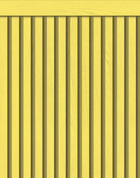 Papel de Parede Adesivo Meia Parede Ripado Milho