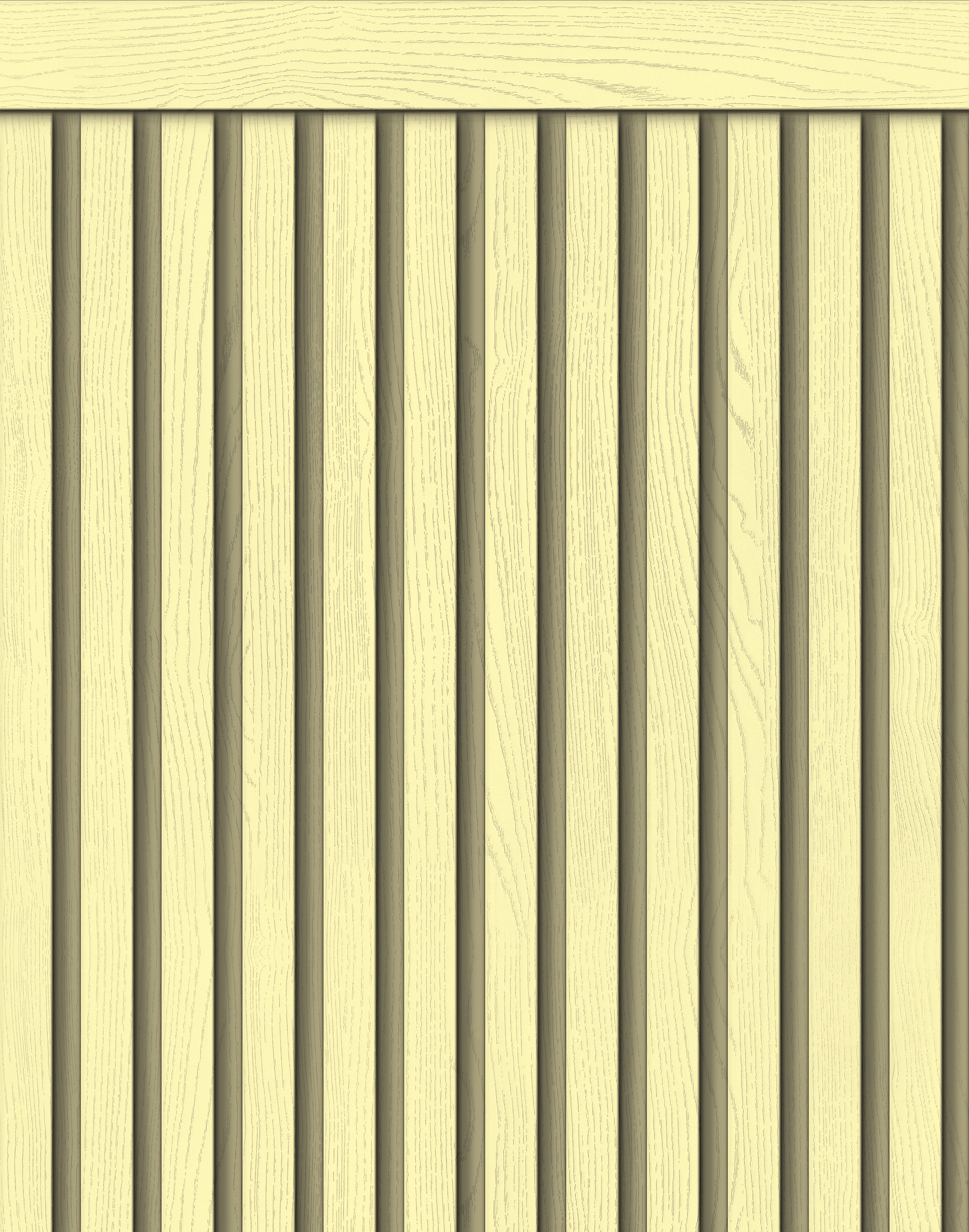 Papel de Parede Adesivo Meia Parede Ripado Palha