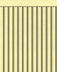 Papel de Parede Adesivo Meia Parede Ripado Palha
