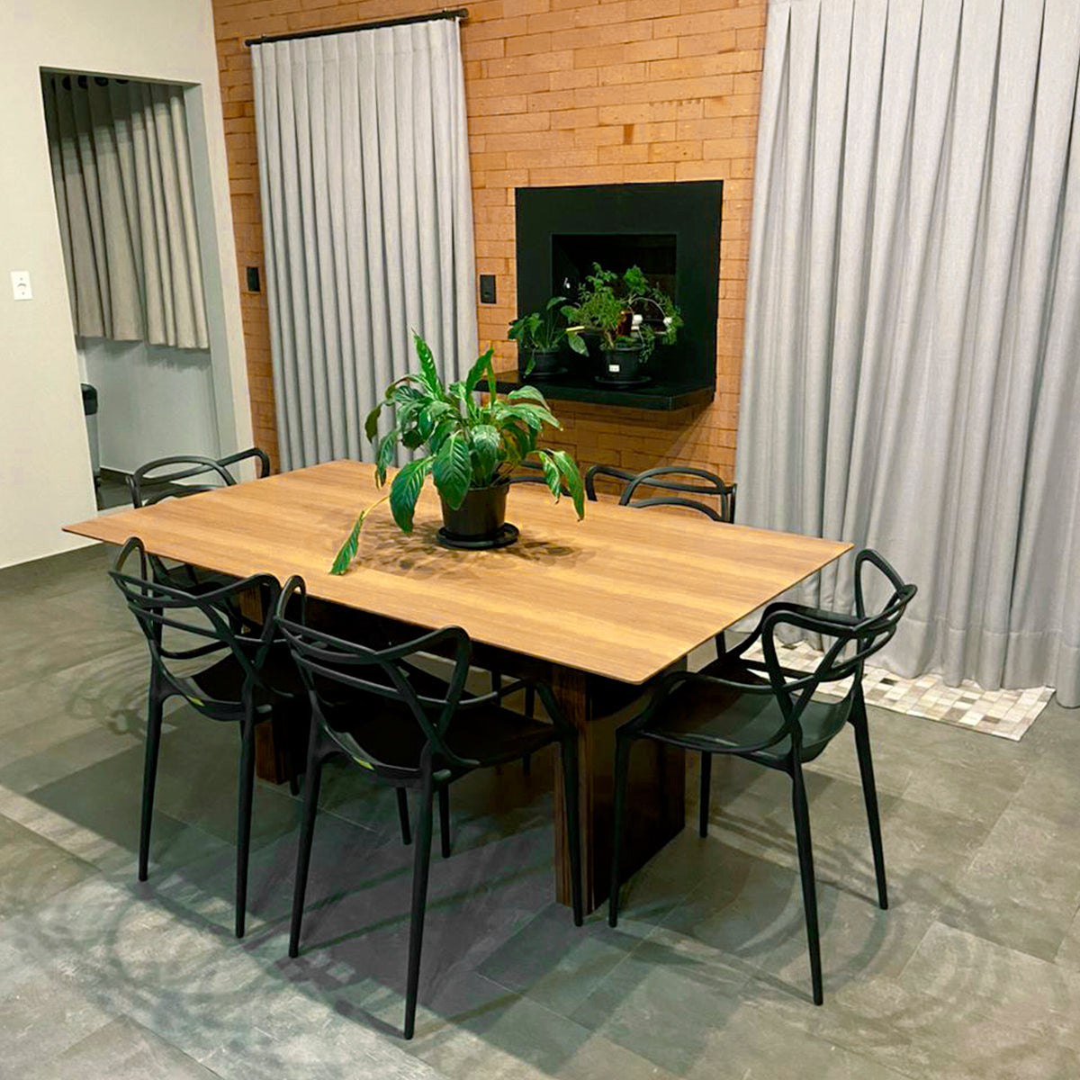 Adesivo para Mesa Madeira Carvalho Peroba