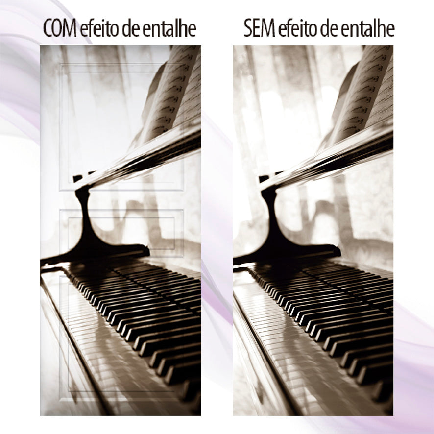 Adesivo Para Porta Piano
