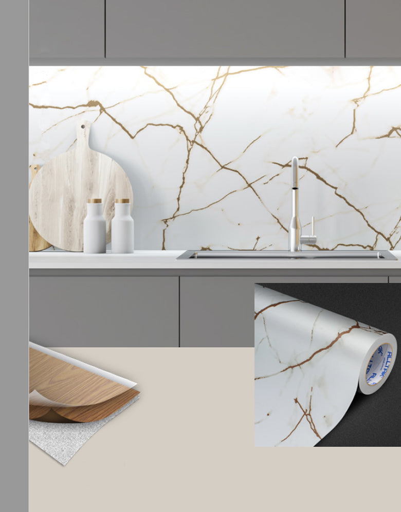 Revestimento Adesivo Mármore Calacatta Oro Fosco