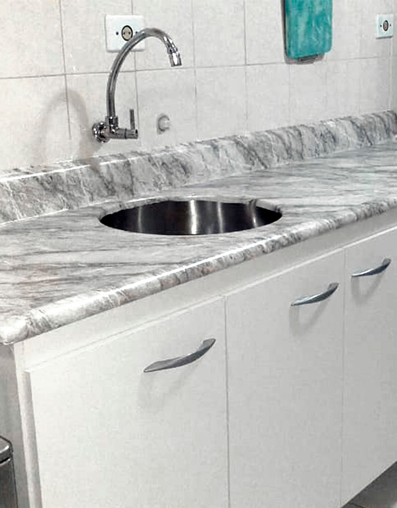 Adesivo para Pia Mármore Carrara