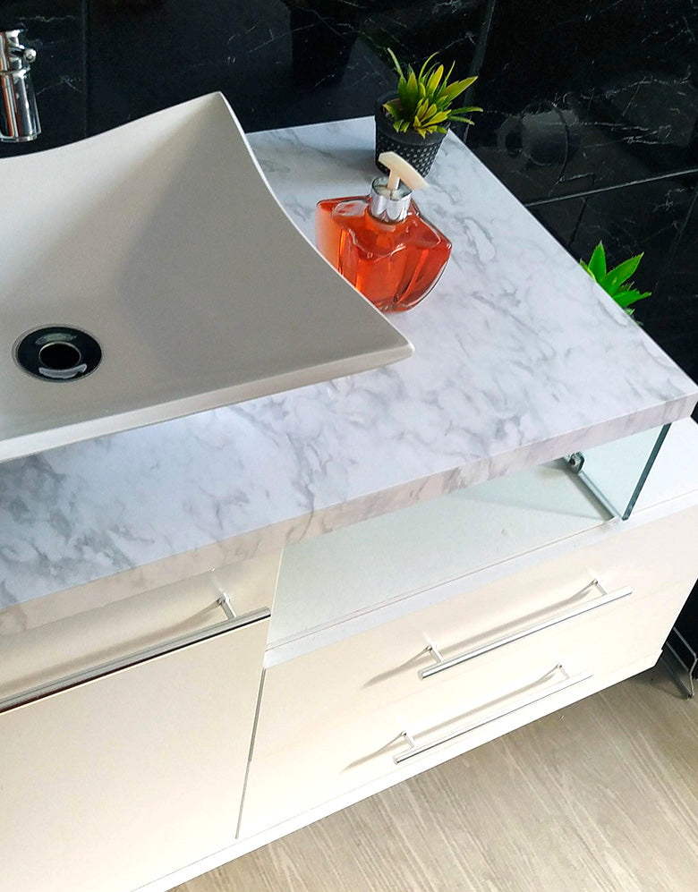 Revestimento Adesivo Mármore Lunare Brilho