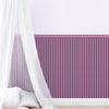 Papel de Parede Adesivo Meia Parede Ripado Mauve