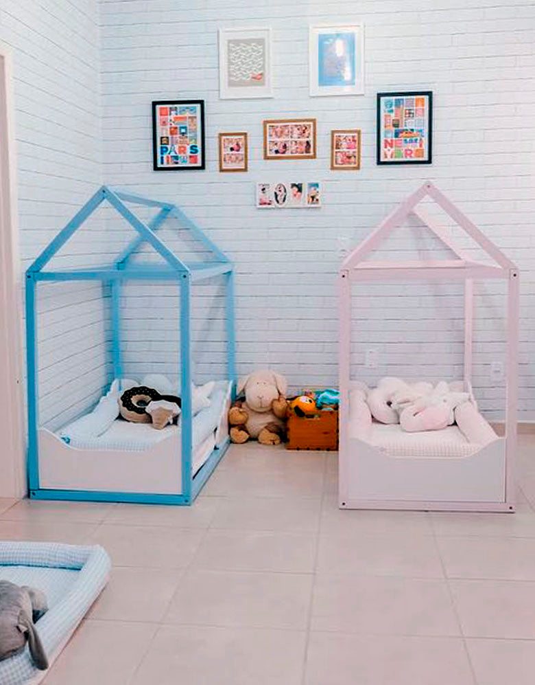 Papel de Parede Adesivo Tijolinho Branco