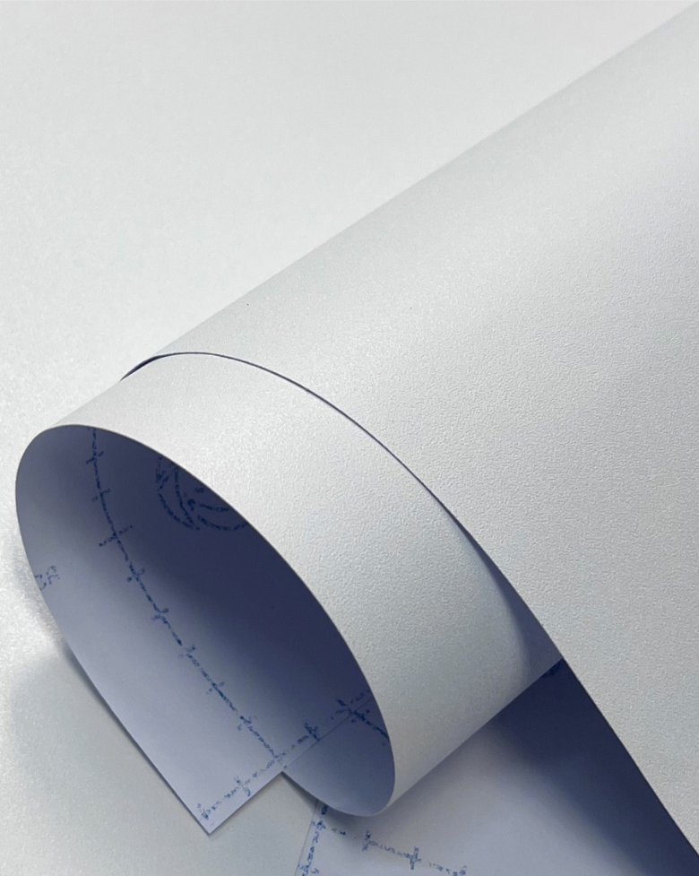 Papel de Parede Adesivo Fórmica Branco Polar