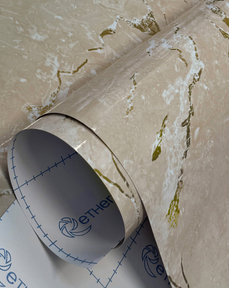 Revestimento Adesivo Mármore Carrara Bege