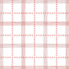 Papel de Parede Adesivo Xadrez Pontilhado Rosa
