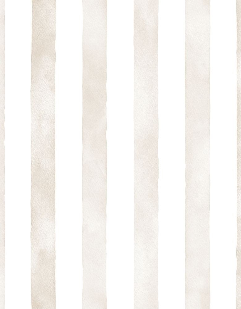 Papel de Parede Adesivo Listrado Aquarela Nude