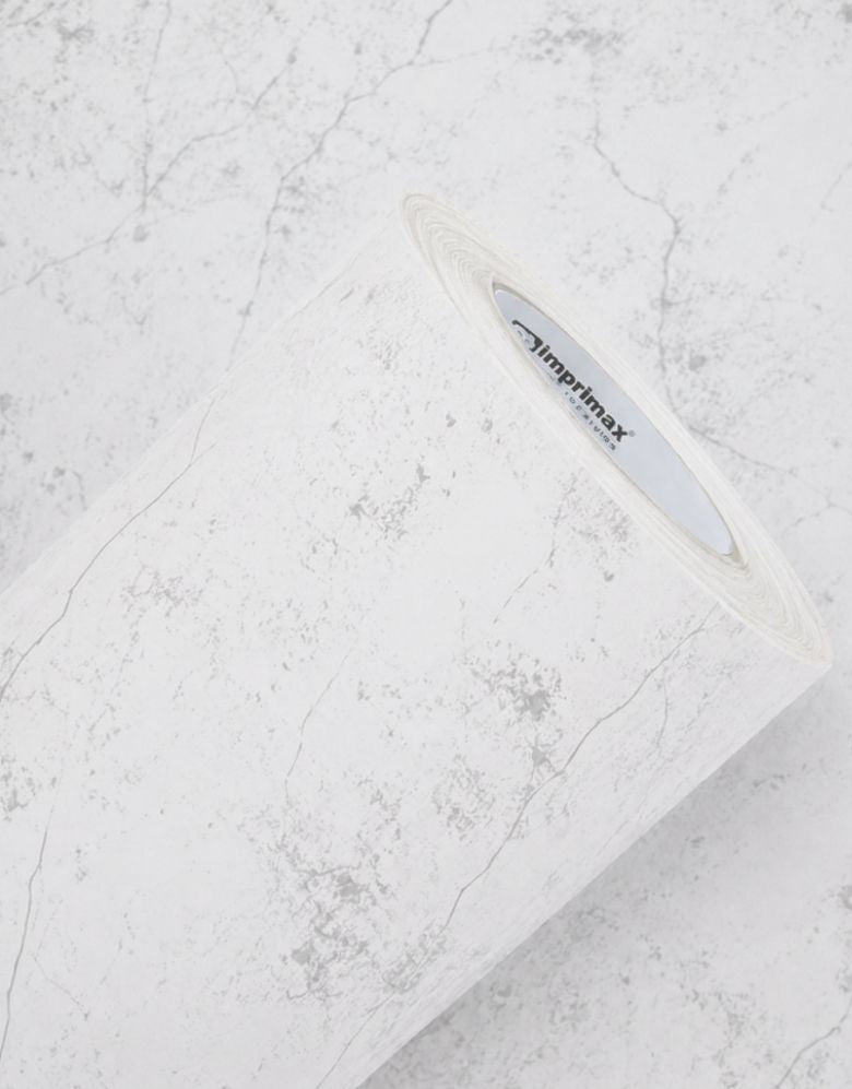Adesivo para Piso Mármore Branco Marquina Matte