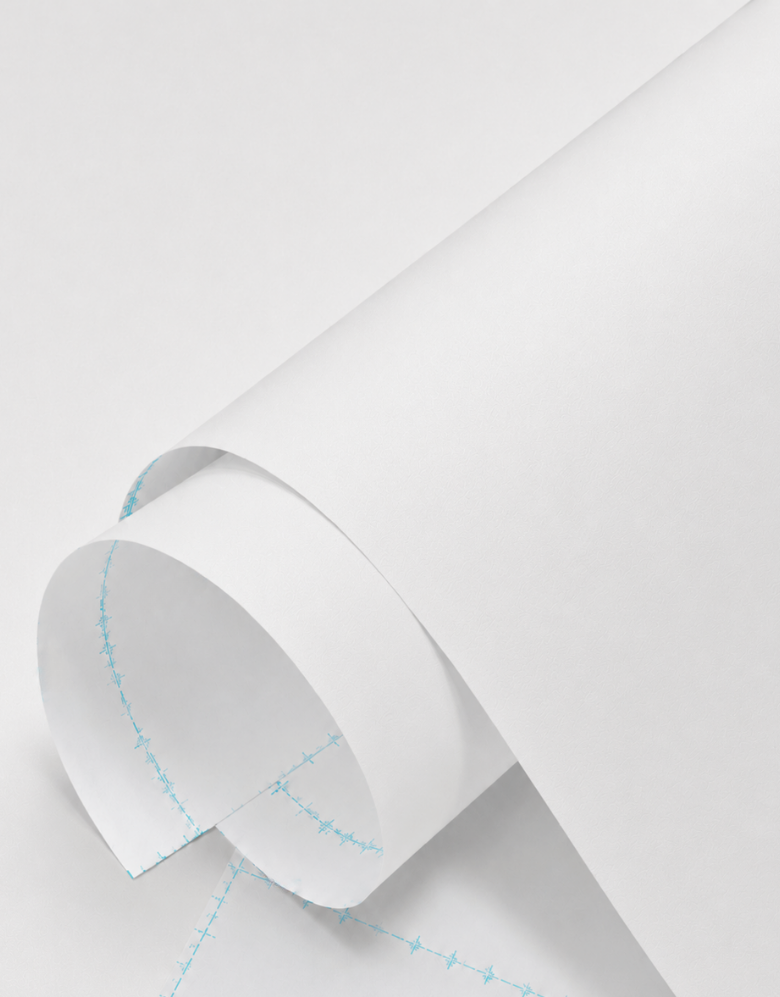 Papel de Parede Adesivo Fórmica Branco Polar