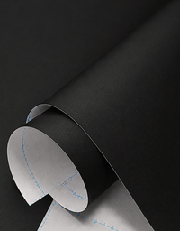 Papel de Parede Adesivo Fórmica Preto Carbono