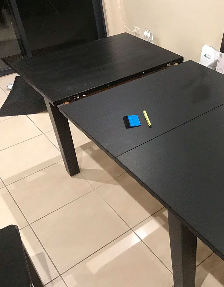 Adesivo para Mesa Preto Fosco
