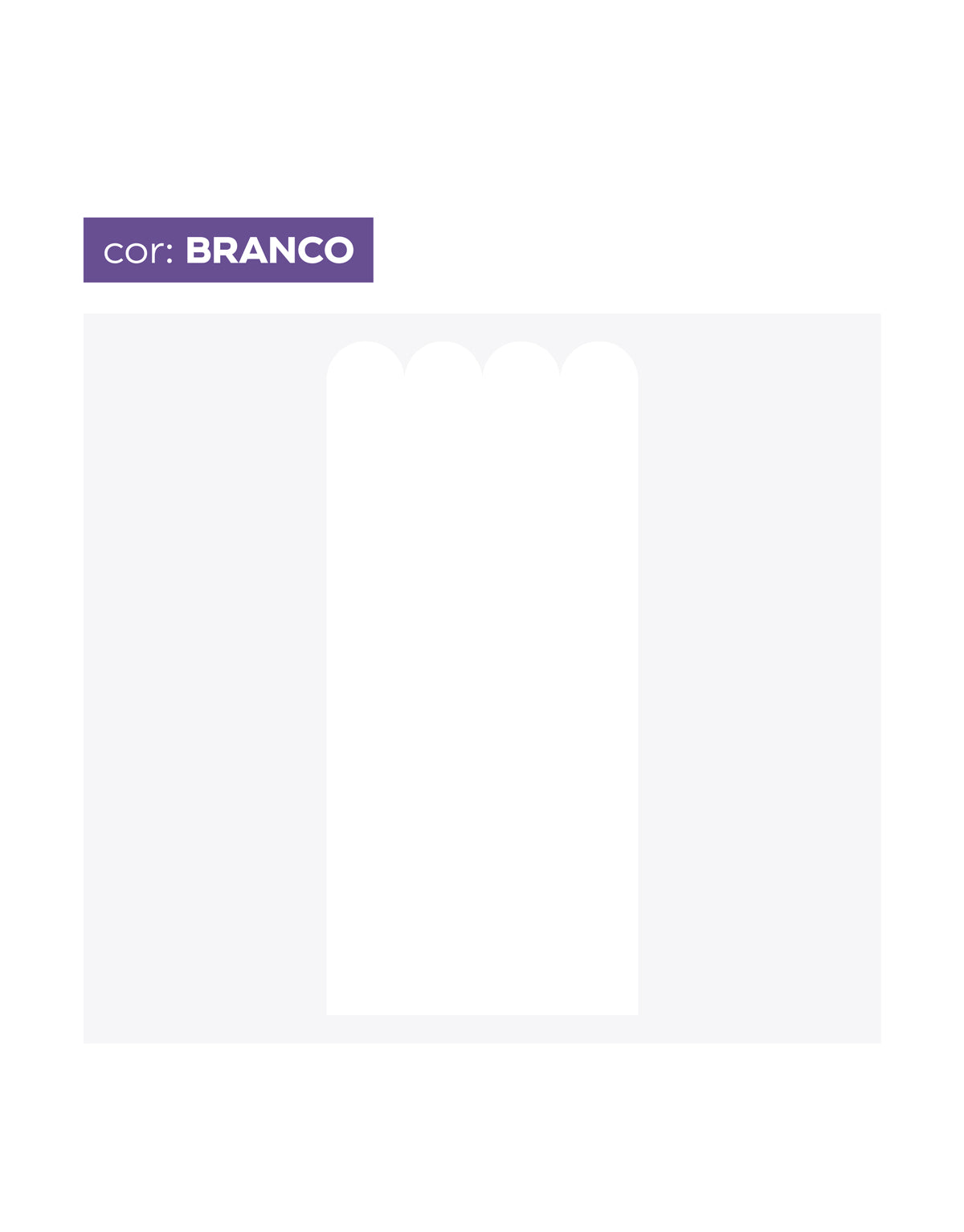 Papel de Parede Adesivo Meia Parede Cerquinha Branco